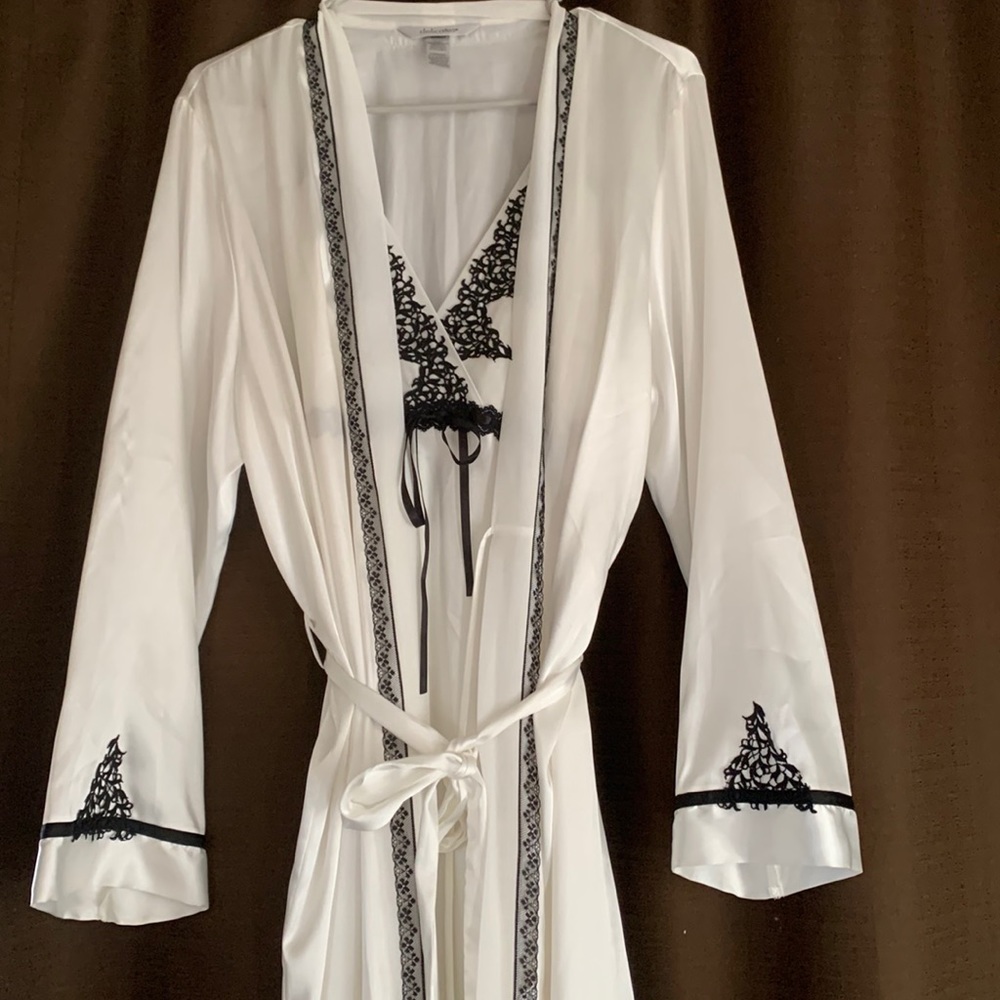 Delicates Satin Gown and Robe